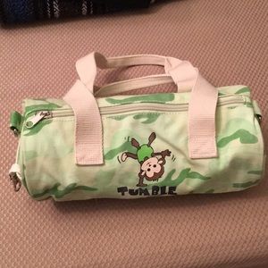 Tie dyed mini gymnastics duffle bag
